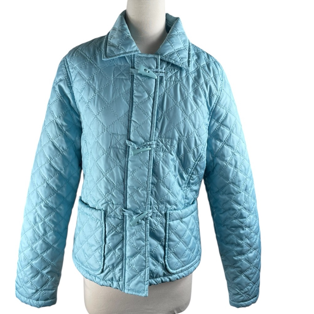 Momentum Performance Outfitters Light Blue Quilted Women's Jacket, Size‎ M